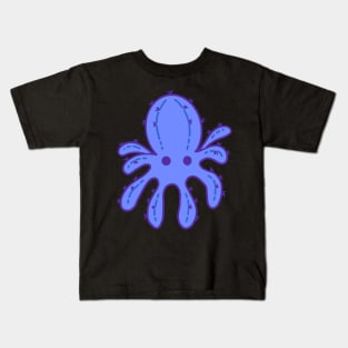 Cactopus Cactus Octopus - Purple (3 of 3) Kids T-Shirt